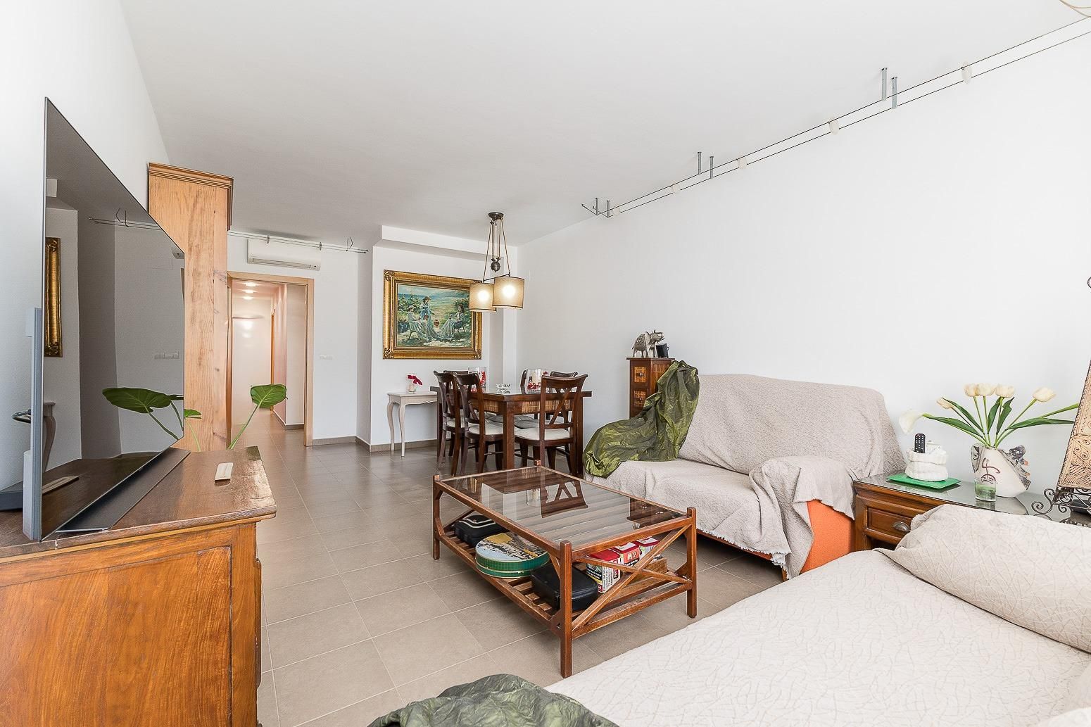 Sala de estar de Piso en venta en Náquera con Aire acondicionado, Trastero y Piscina comunitaria