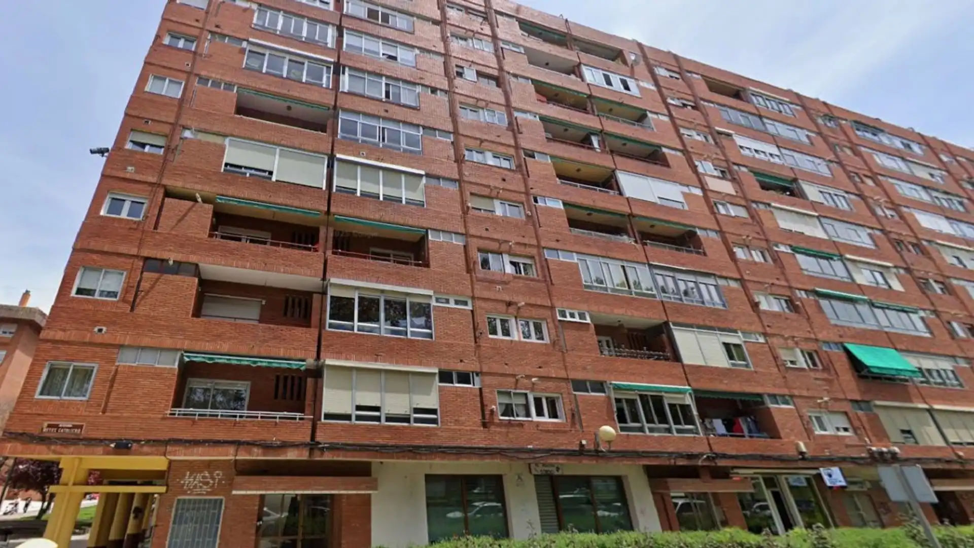 Exterior view of Flat for sale in Palencia Capital  with Heating and Terrace