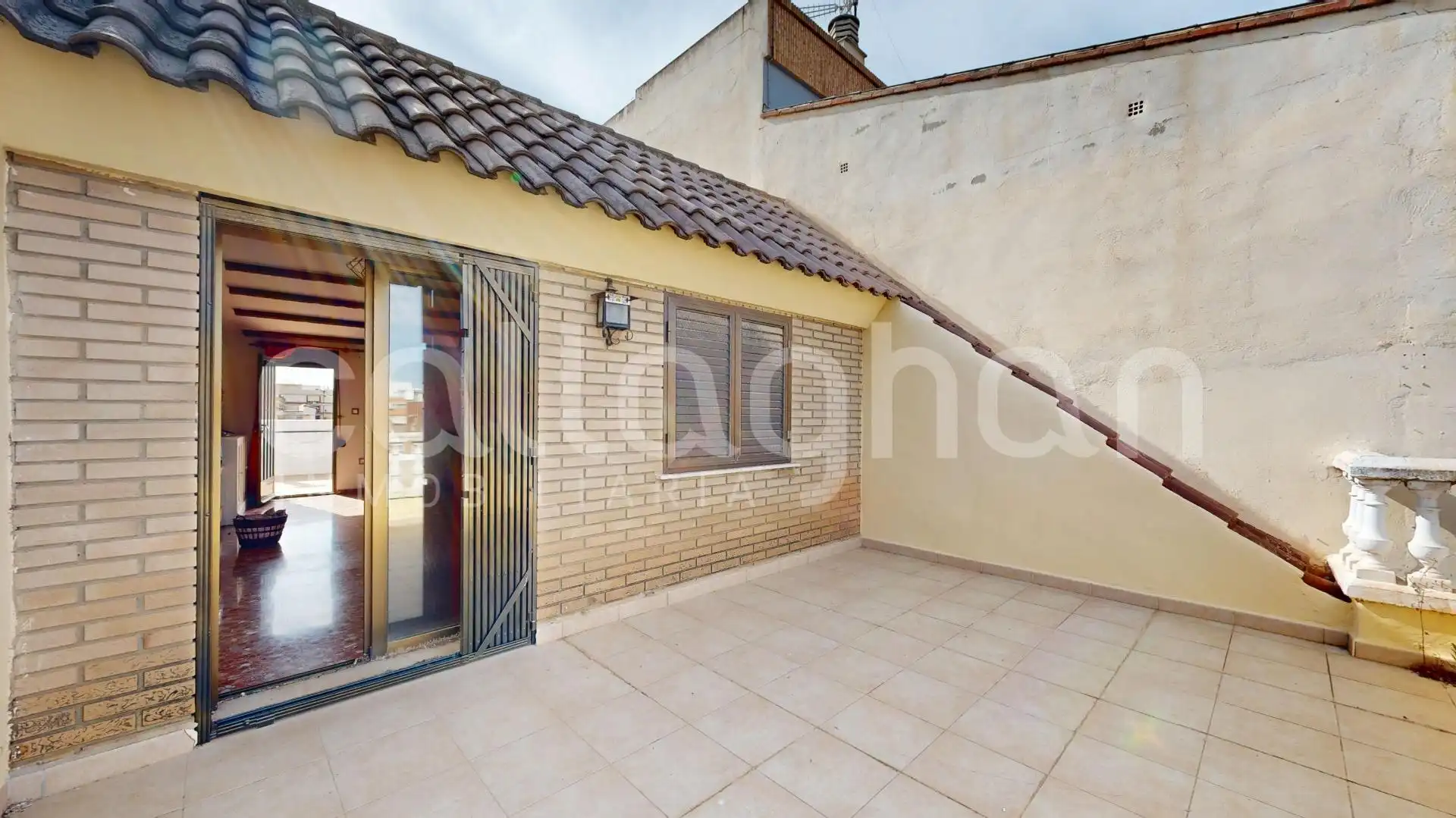 Terraza de Casa adosada en venta en Benetússer con Aire acondicionado, Calefacción y Terraza