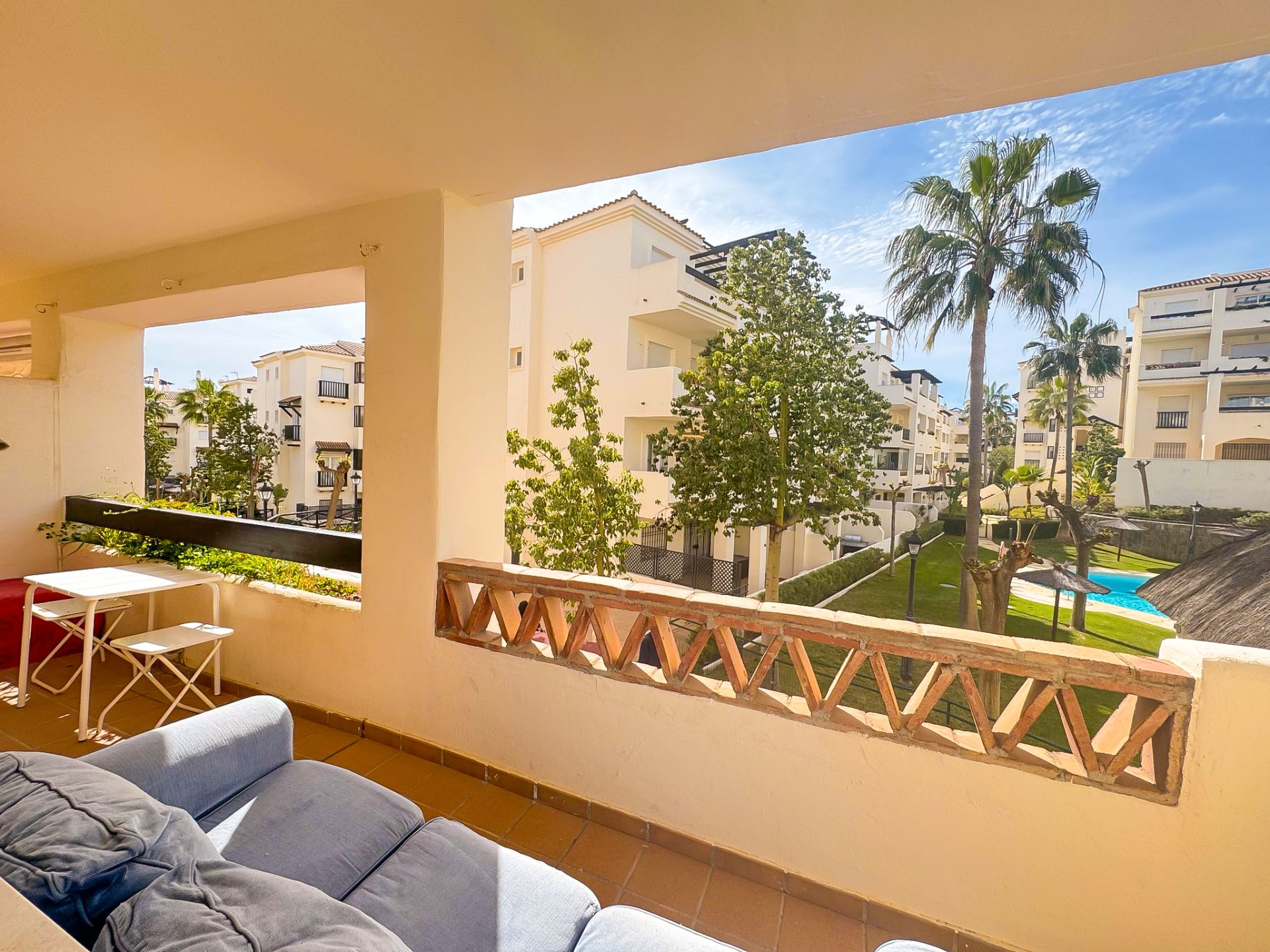 Terrassa de Apartament en venda en Manilva amb Aire condicionat, Calefacció i Terrassa