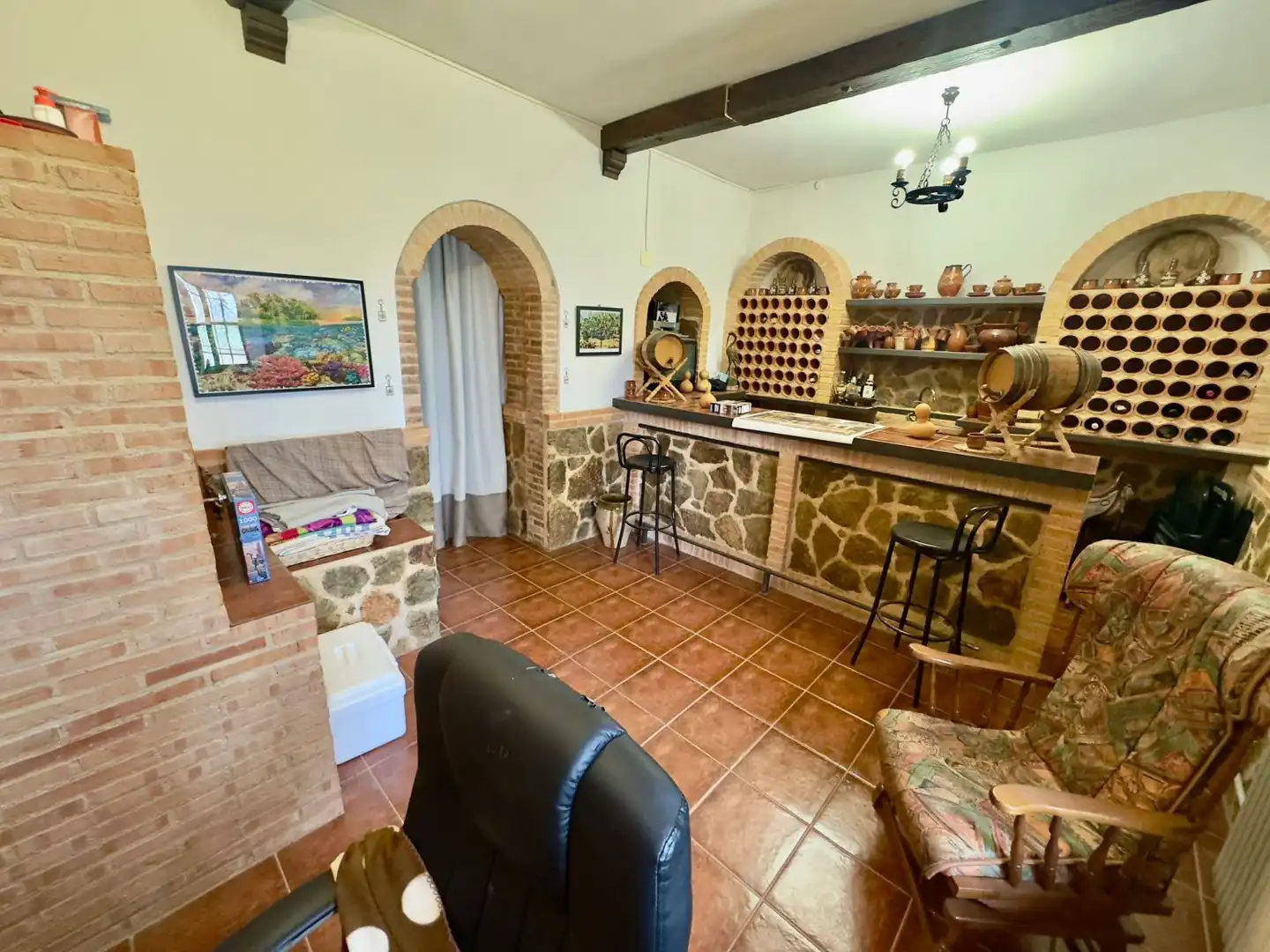 Casa rústica amb terrassa en venda a Torrenueva, imagen 4