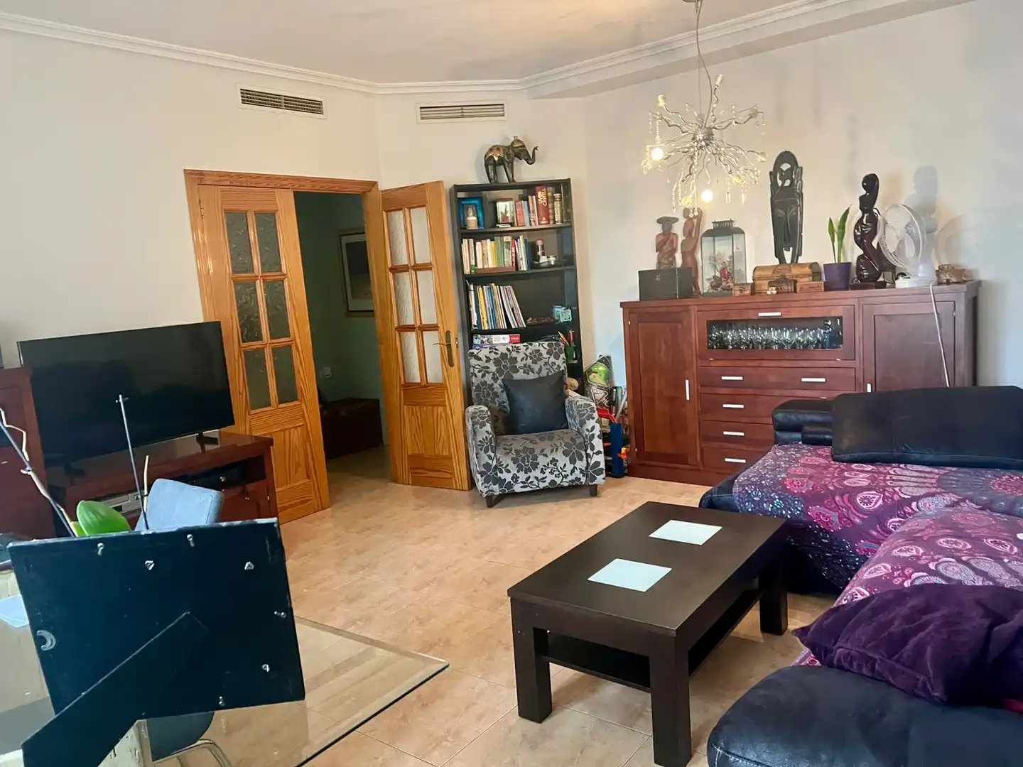 Living room of Houses for sale in Las Torres de Cotillas  with Air Conditioner, Heating and Terrace