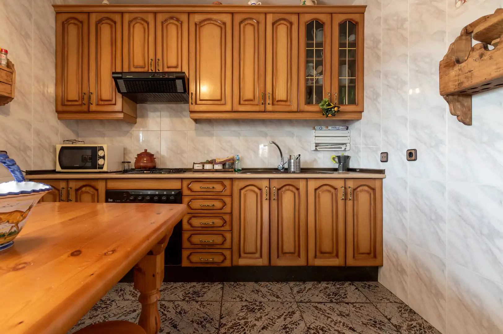 Cocina de Casa o chalet en venta en Hontoba con Calefacción, Jardín privado y Terraza
