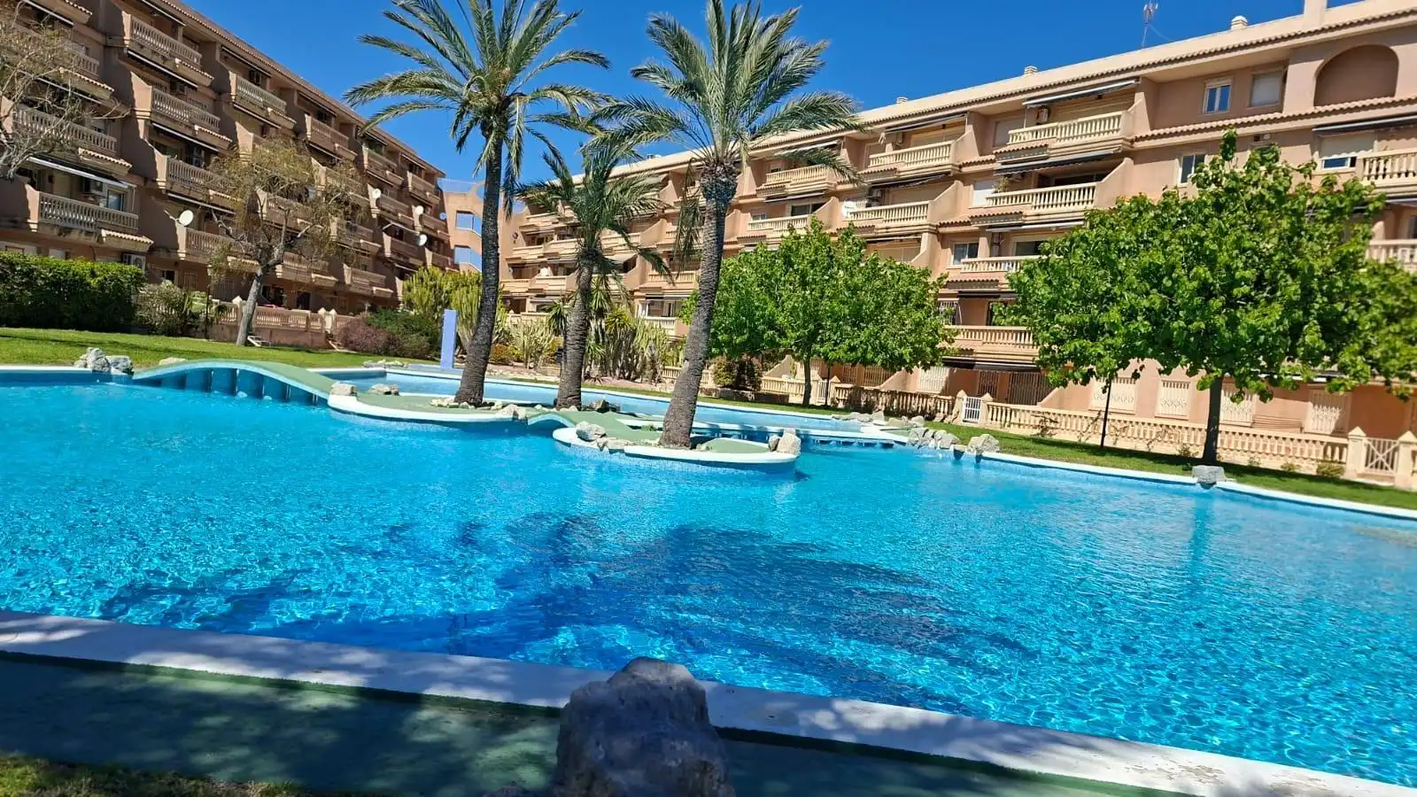 Swimming pool of Apartments for sale in El Campello  with Air Conditioner, Heating and Private garden