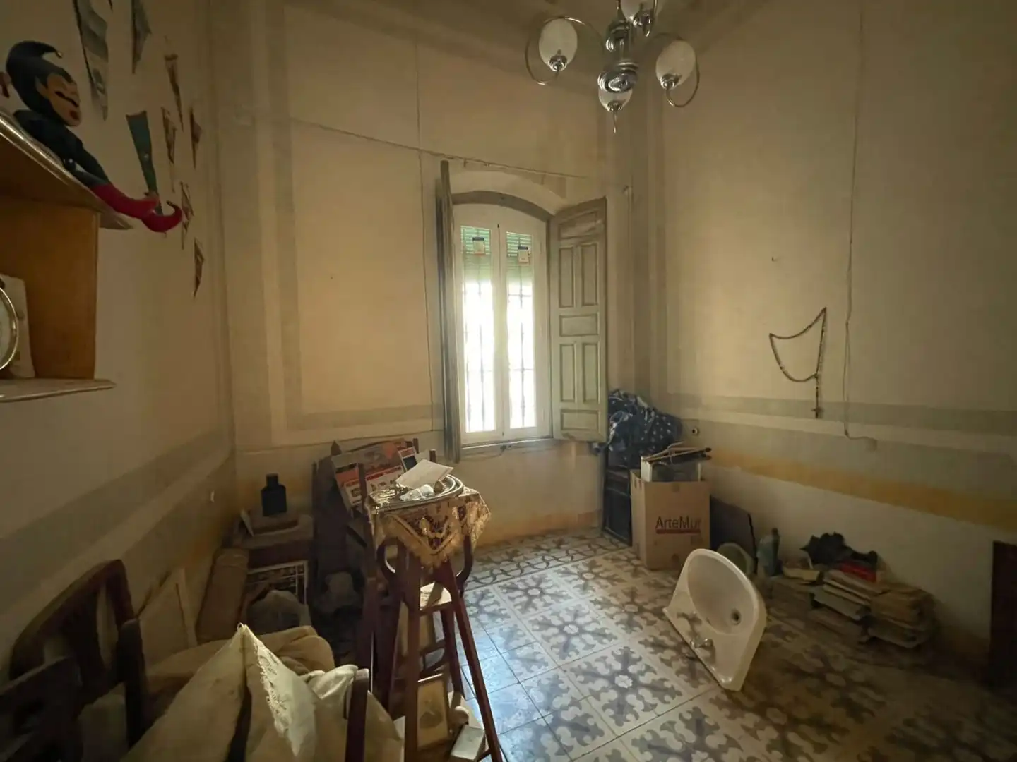 Living room of Houses for sale in Calzada de Calatrava  with Balcony