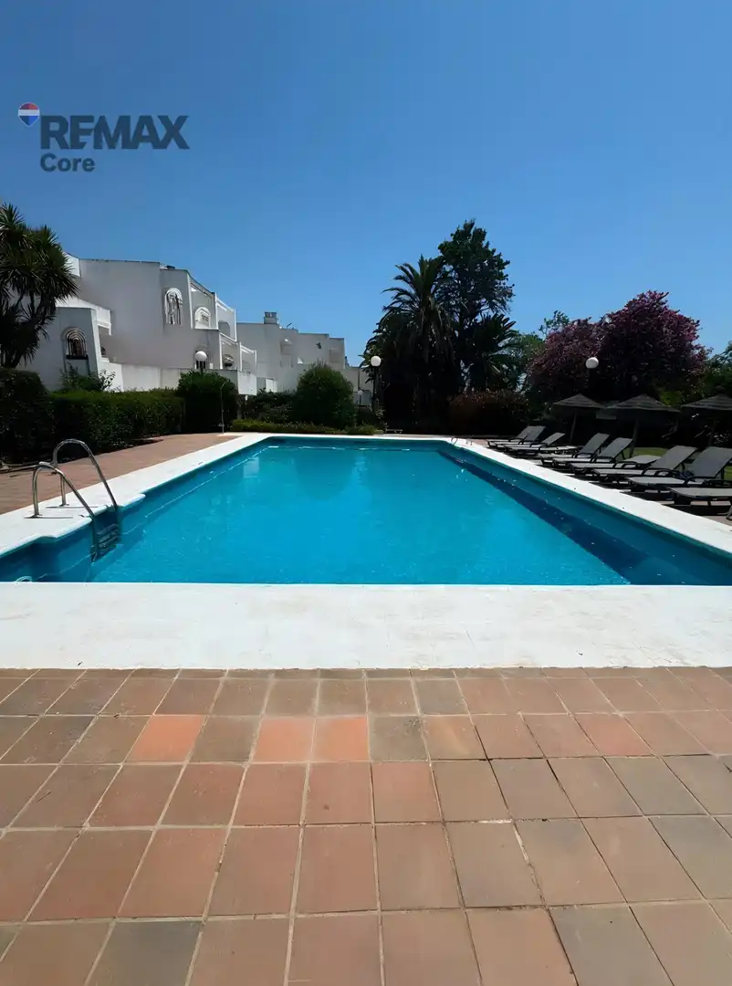 Swimming pool of Duplexes for sale in Sotogrande  with Air Conditioner, Heating and Private garden