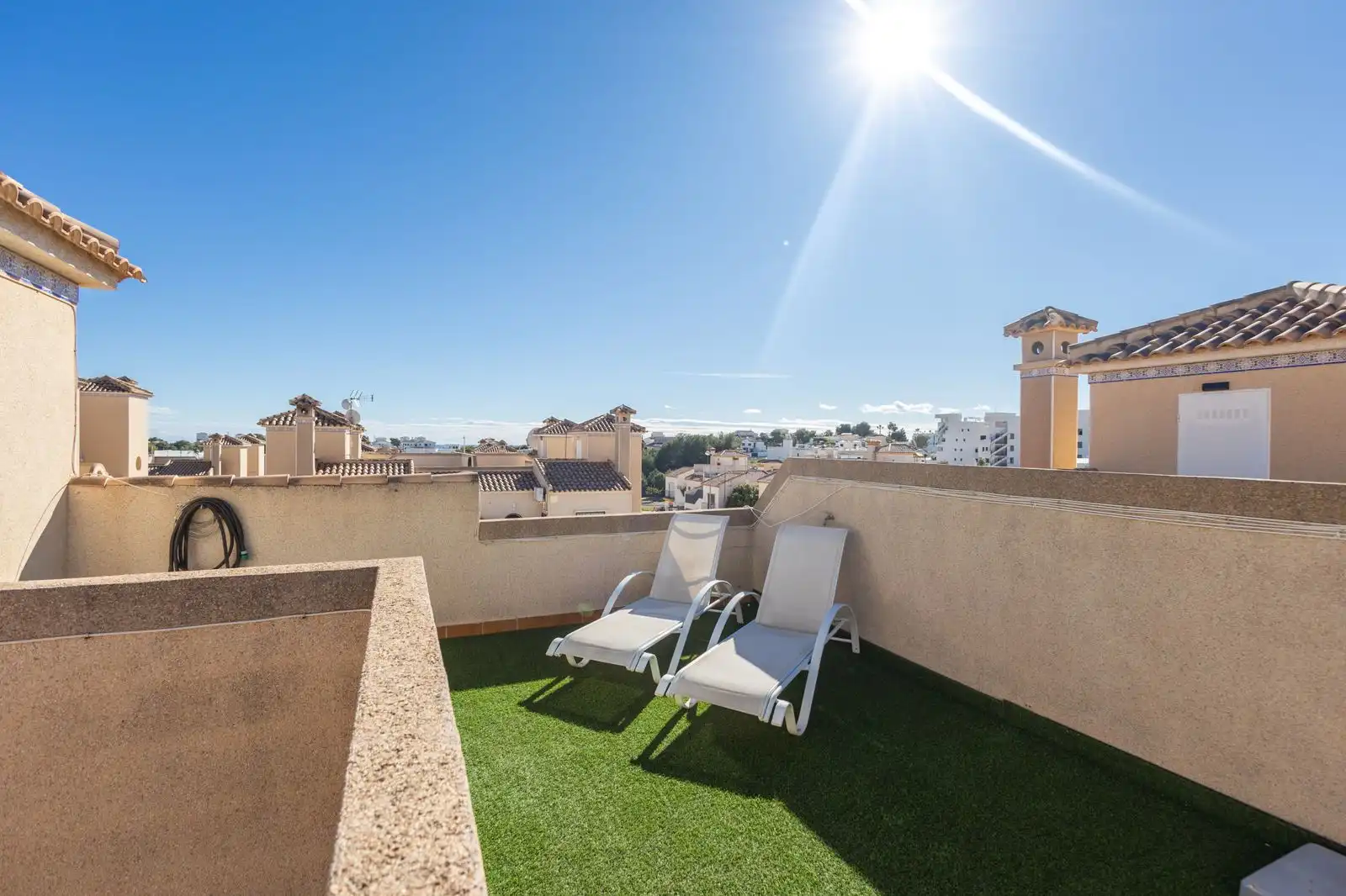 Terraza de Casa adosada en venta en Orihuela con Jardín privado, Terraza y Piscina