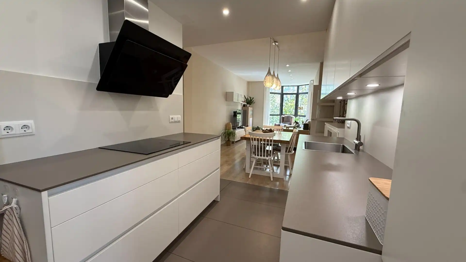 Kitchen of Flat for sale in Barcelona  with Air Conditioner, Heating and Parquet flooring