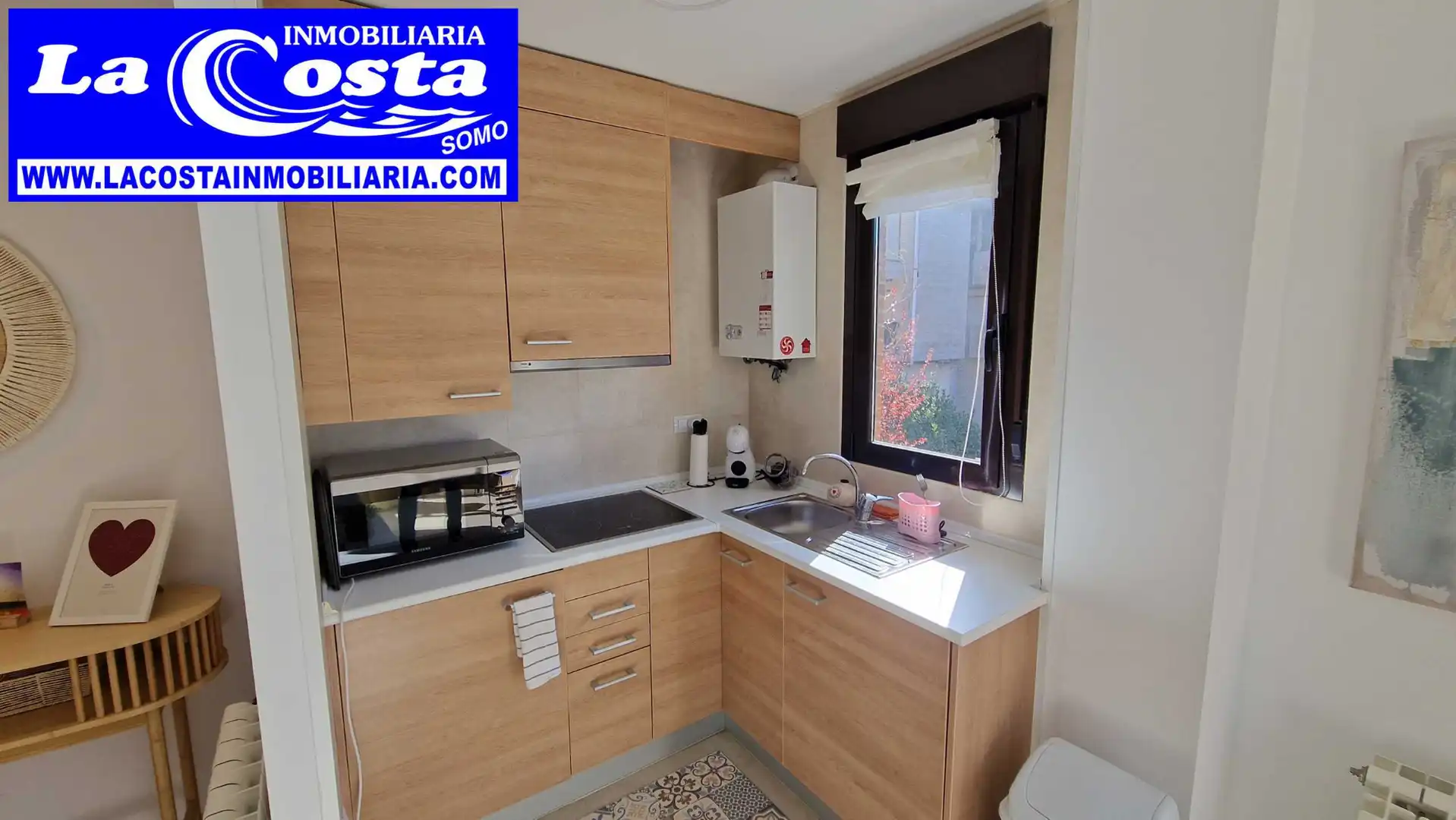 Küche von Wohnung zum Verkauf in Ribamontán al Mar mit Heizung