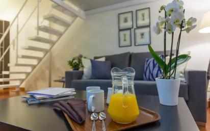 Living room of Flat to rent in  Madrid Capital  with Air Conditioner