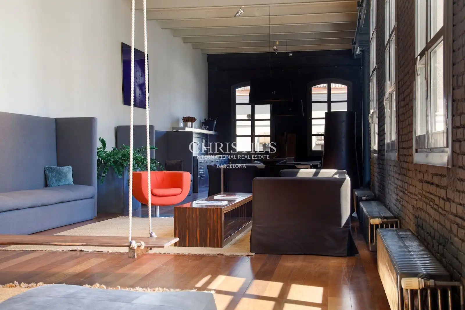 Wohnzimmer von Dachboden zur Miete in Eixample