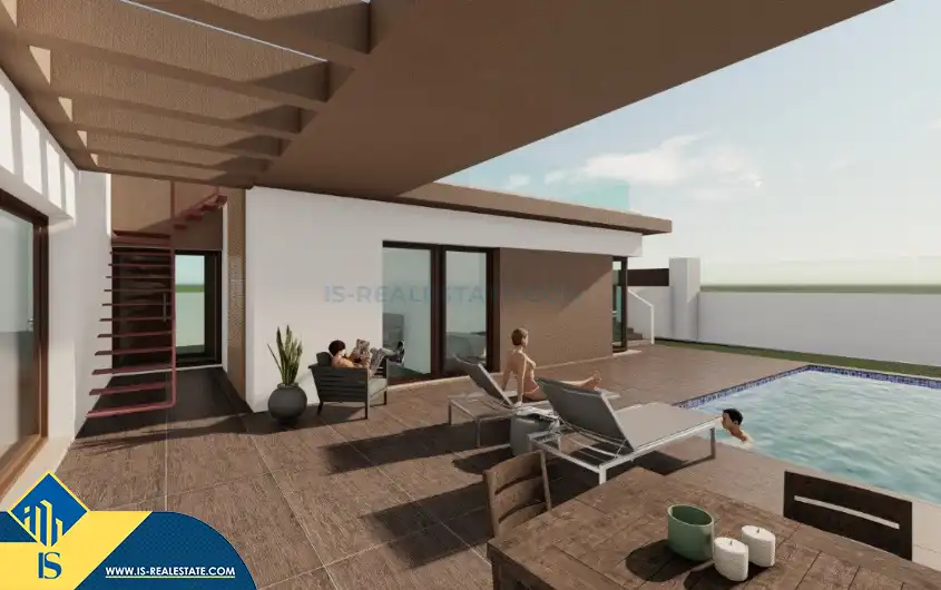Chalet con piscina en venta en Pueblo, imagen 3