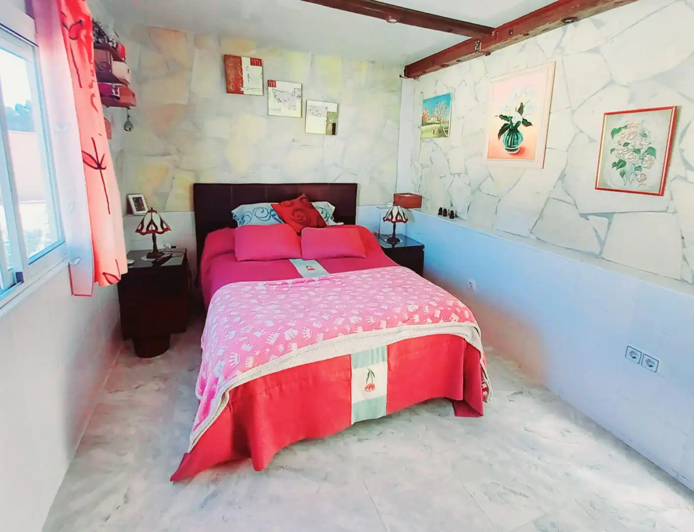 Habitación de Casa o chalet en venta en Rincón de la Victoria con Aire acondicionado, Jardín privado y Terraza