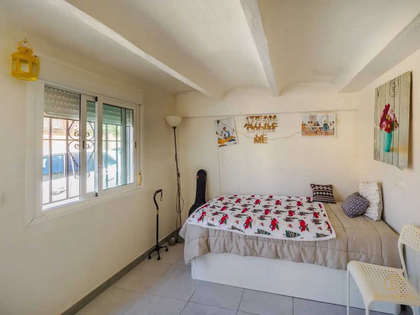 Schlafzimmer von Haus oder Chalet zum Verkauf in  Palma de Mallorca mit Klimaanlage, Heizung und Terrasse