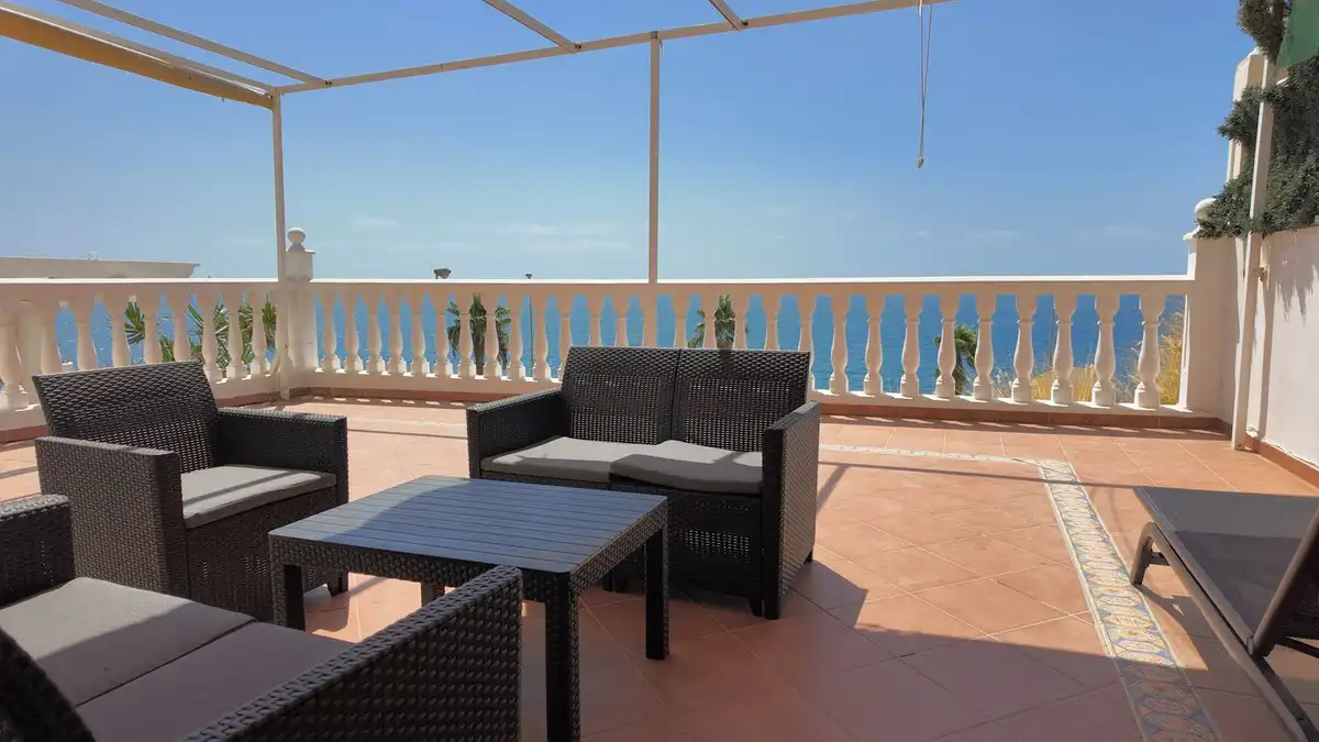 Terrassa de Casa adosada en venda en Benalmádena amb Aire condicionat, Calefacció i Terrassa