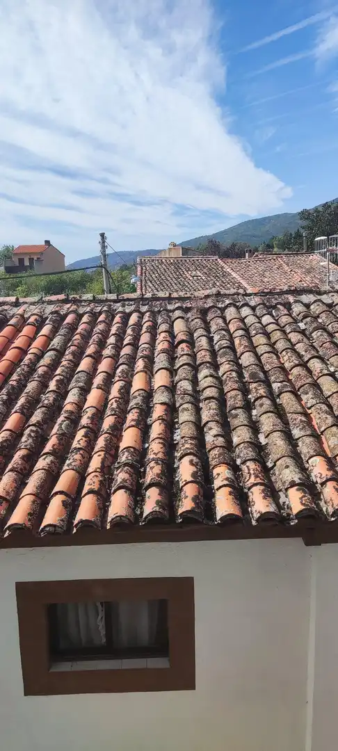 Exterior view of Houses for sale in Baños de Montemayor  with Air Conditioner, Balcony and Alarm