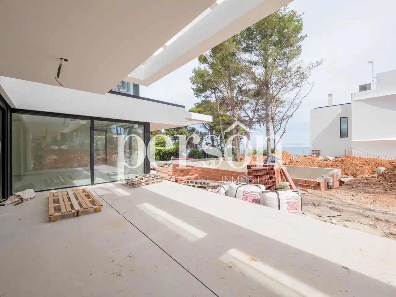 Terraza de Casa adosada en venta en Dénia con Aire acondicionado, Calefacción y Jardín privado
