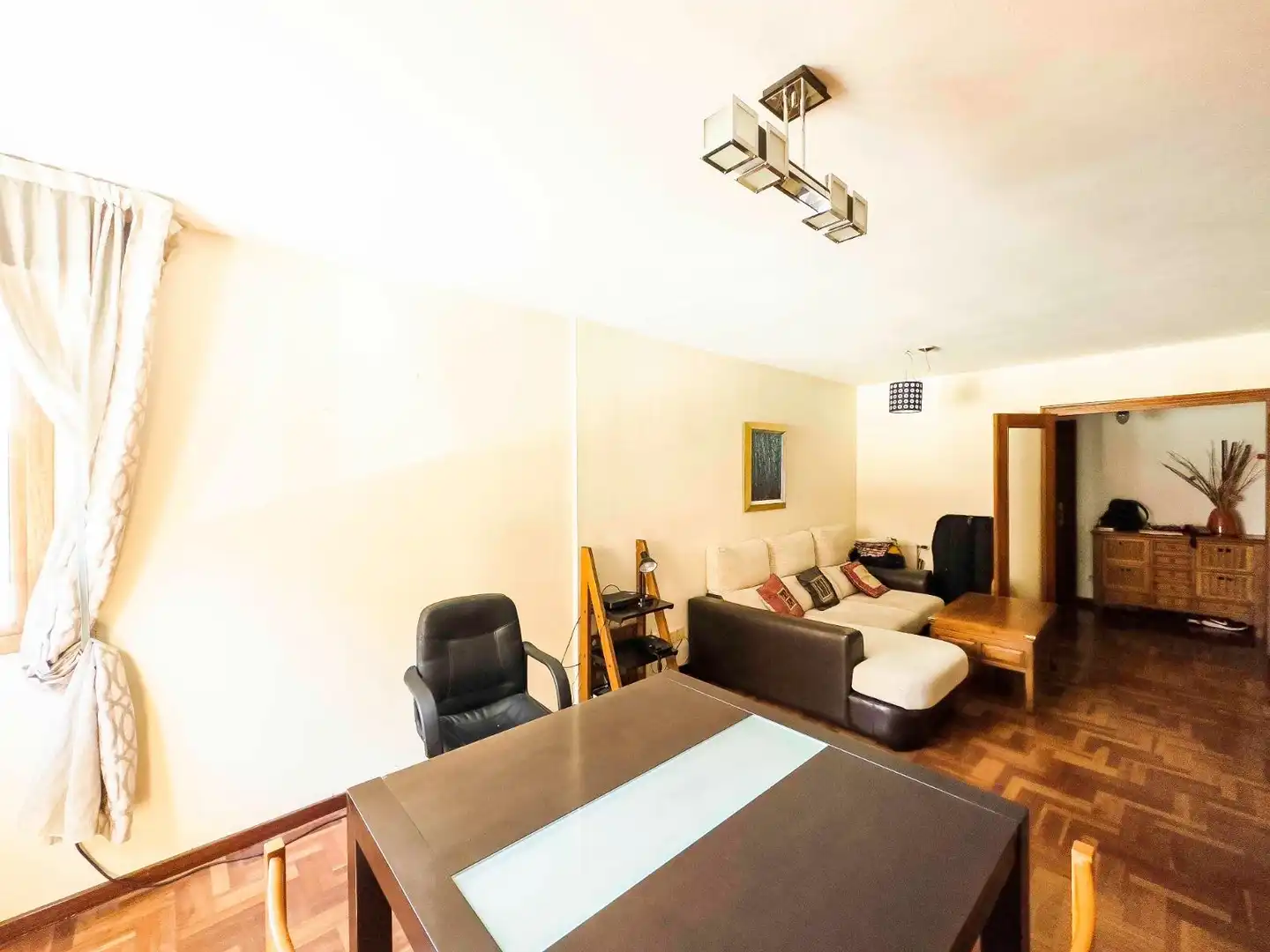 Living room of Flat for rent in Oviedo   with Heating, Private garden and Terrace