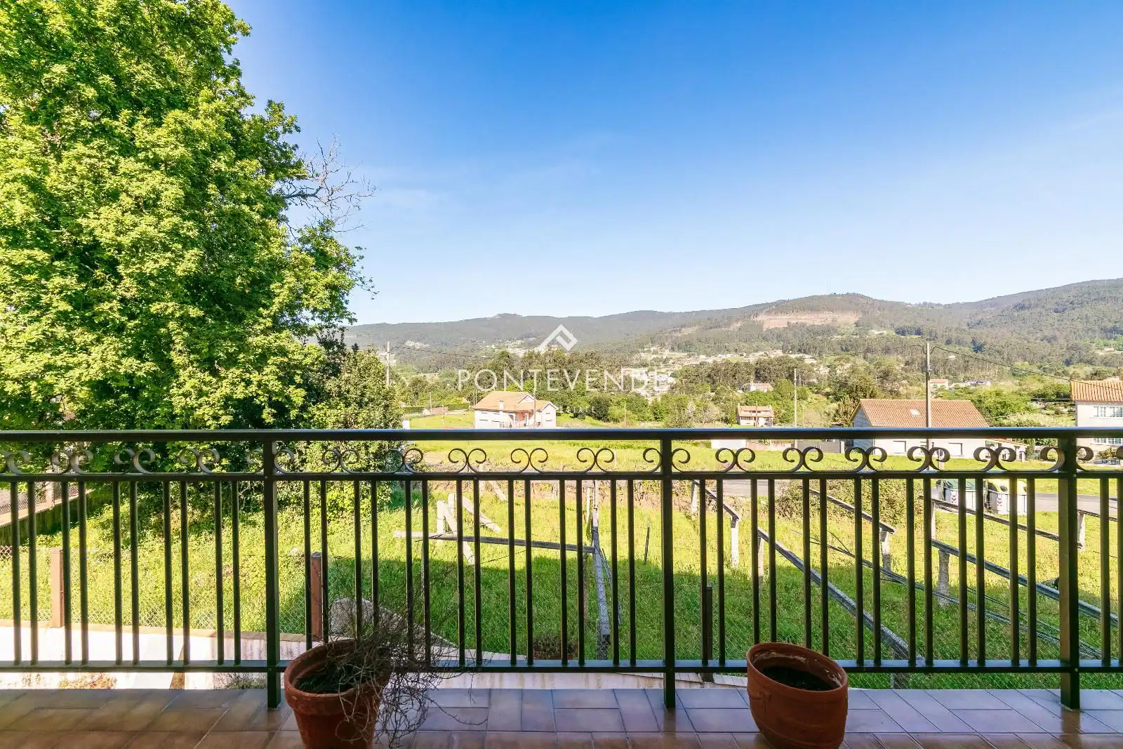 Jardí de Casa o xalet en venda en Poio amb Terrassa