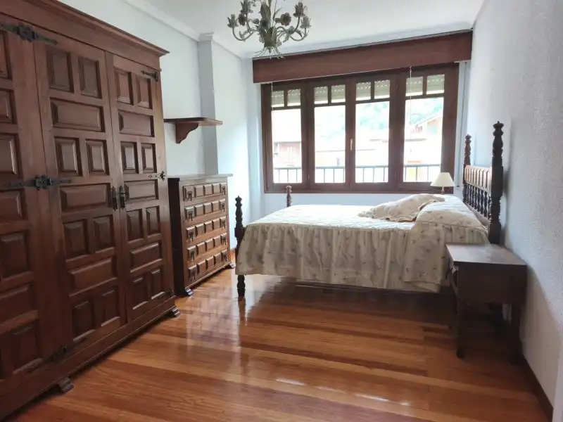 Bedroom of Flat for sale in Rionansa  with Heating, Private garden and Parquet flooring