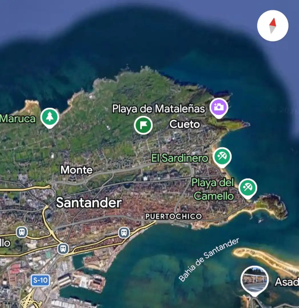 Vista exterior de Loft en venda en Santander amb Calefacció i Traster