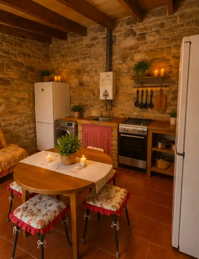 Cuina de Finca rústica en venda en Villaviciosa amb Calefacció, Jardí privat i Moblat
