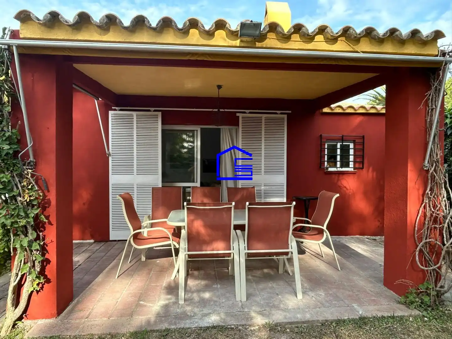Terraza de Casa o chalet de alquiler en El Puerto de Santa María con Aire acondicionado, Calefacción y Jardín privado