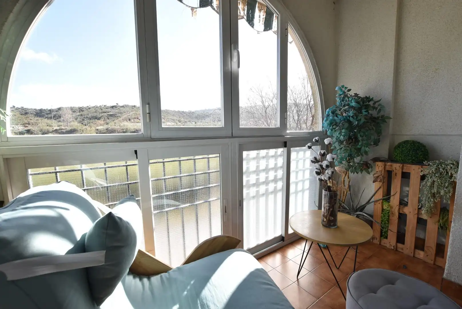 Terrasse von Wohnung zur Miete in Granada mit Heizung, Möbliert und Balkon