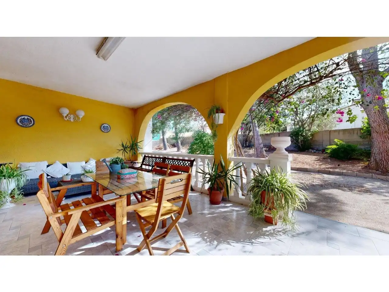 Terraza de Casa o chalet en venta en Llíria con Jardín privado, Terraza y Piscina