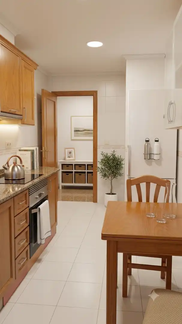 Cocina de Piso en venta en Santa Pola con Aire acondicionado, Amueblado y Balcón