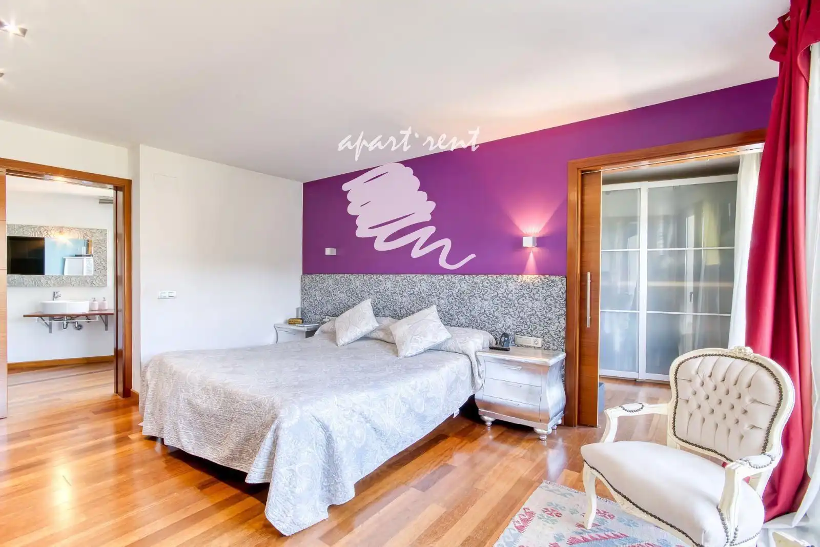 Schlafzimmer von Haus oder Chalet zum Verkauf in Llançà mit Klimaanlage, Heizung und Privatgarten