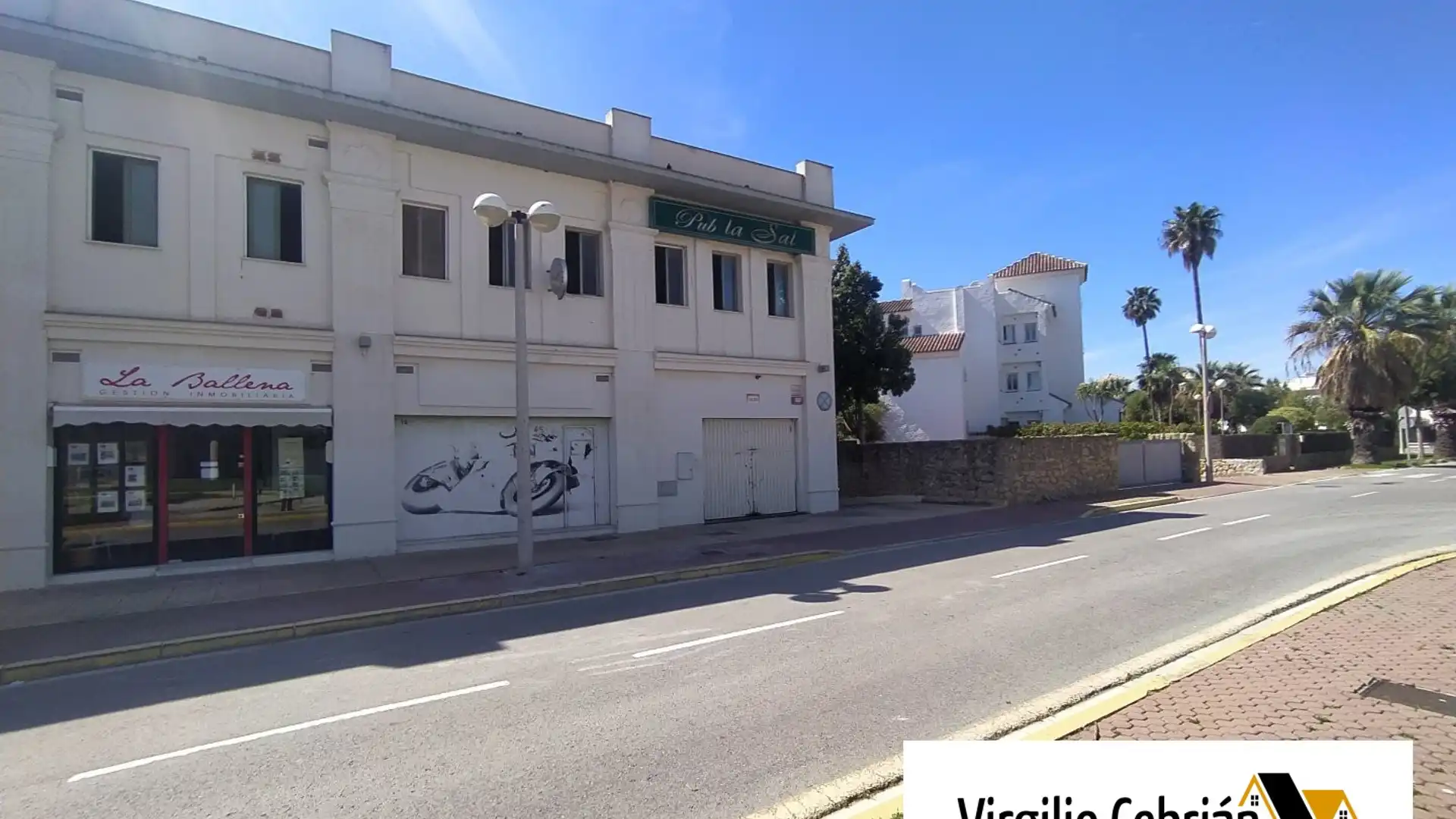 Vista exterior de Garaje en venta en Rota