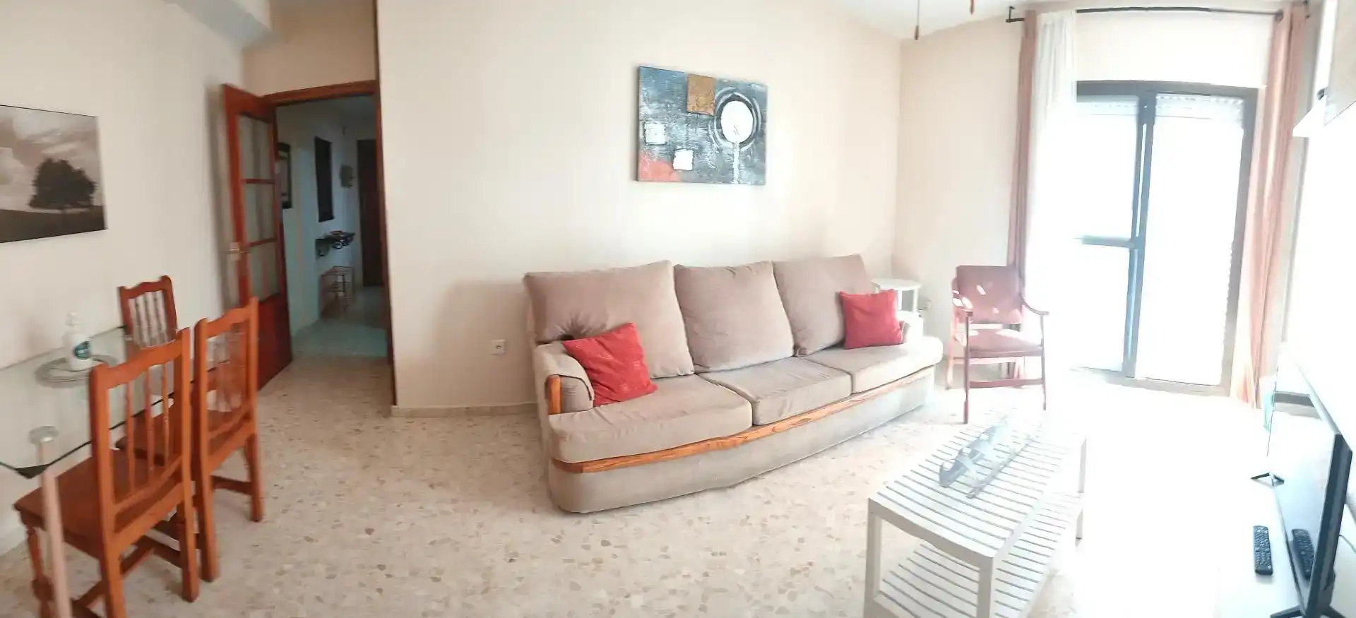 Sala de estar de Piso de alquiler en Rota con Trastero, Amueblado y Horno