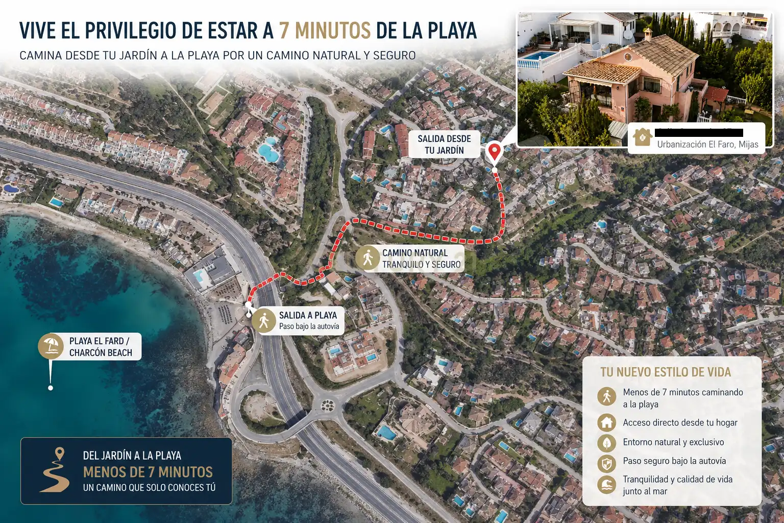 Exterior view of Houses for sale in Mijas  with Swimming Pool