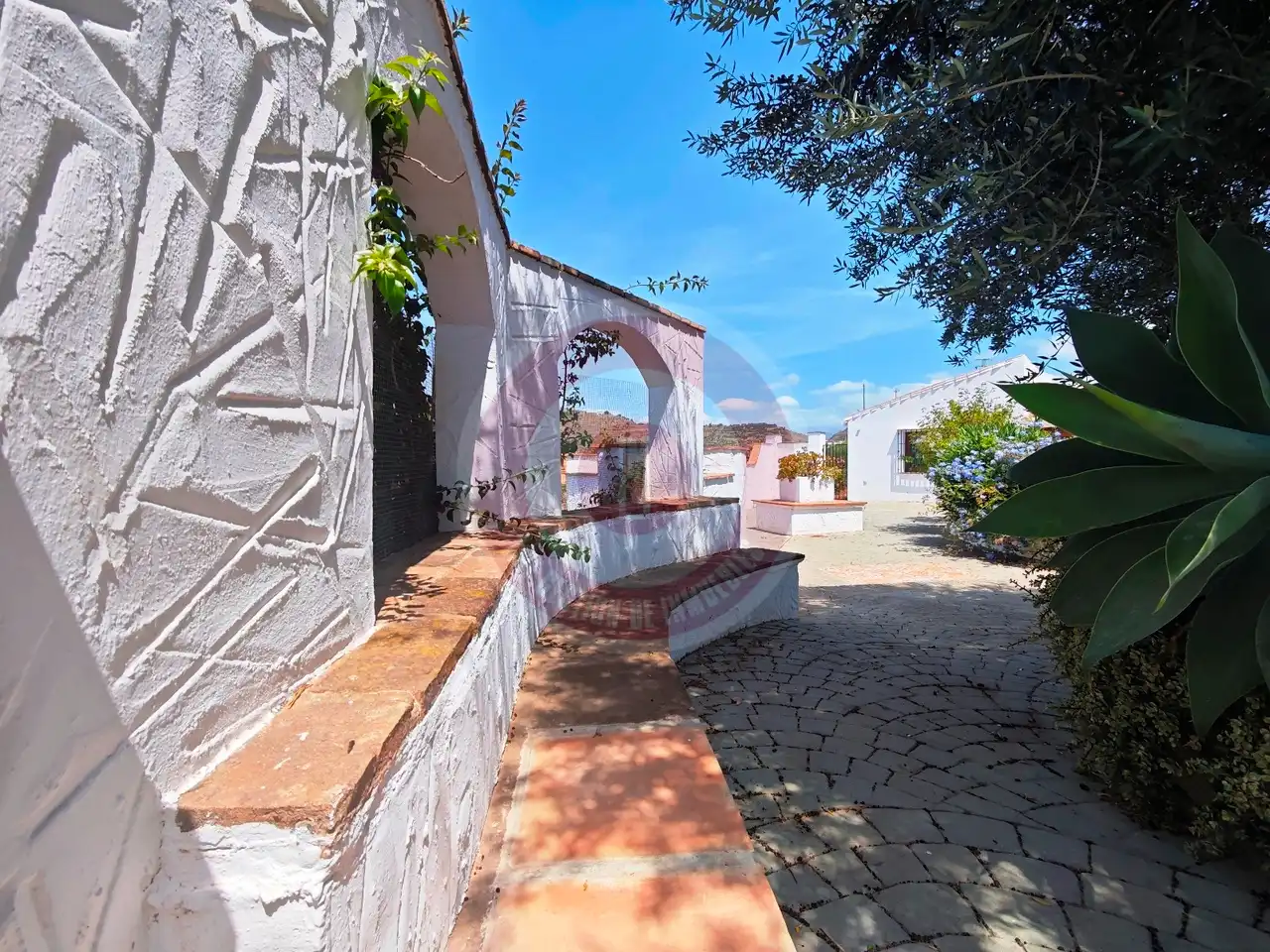 Exterior view of Houses for sale in Viñuela  with Private garden, Terrace and Swimming Pool