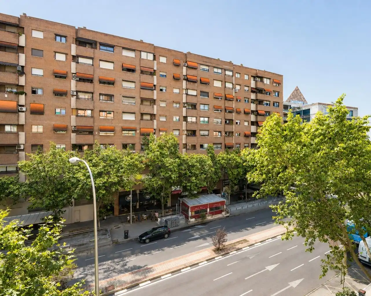 Vista exterior de Piso de alquiler en Madrid con Aire acondicionado, Calefacción y Terraza