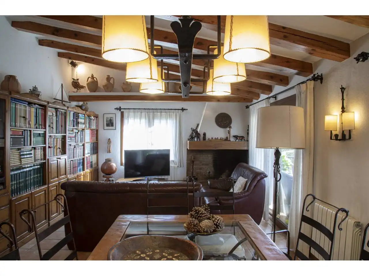 Sala de estar de Casa o chalet en venta en Palafrugell con Calefacción, Jardín privado y Terraza