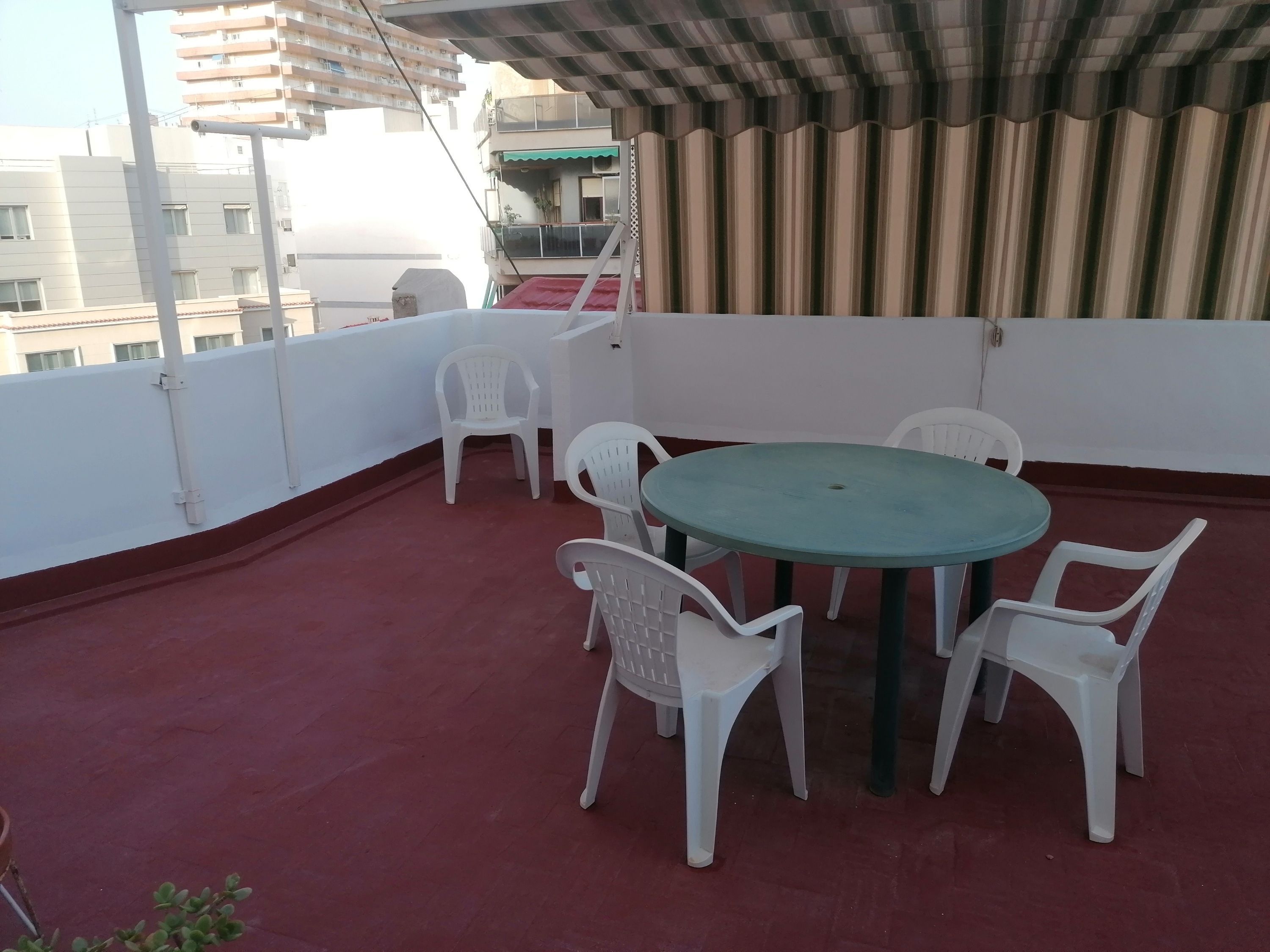 Terraza de Dúplex de alquiler en Alicante / Alacant con Aire acondicionado, Parquet y Terraza