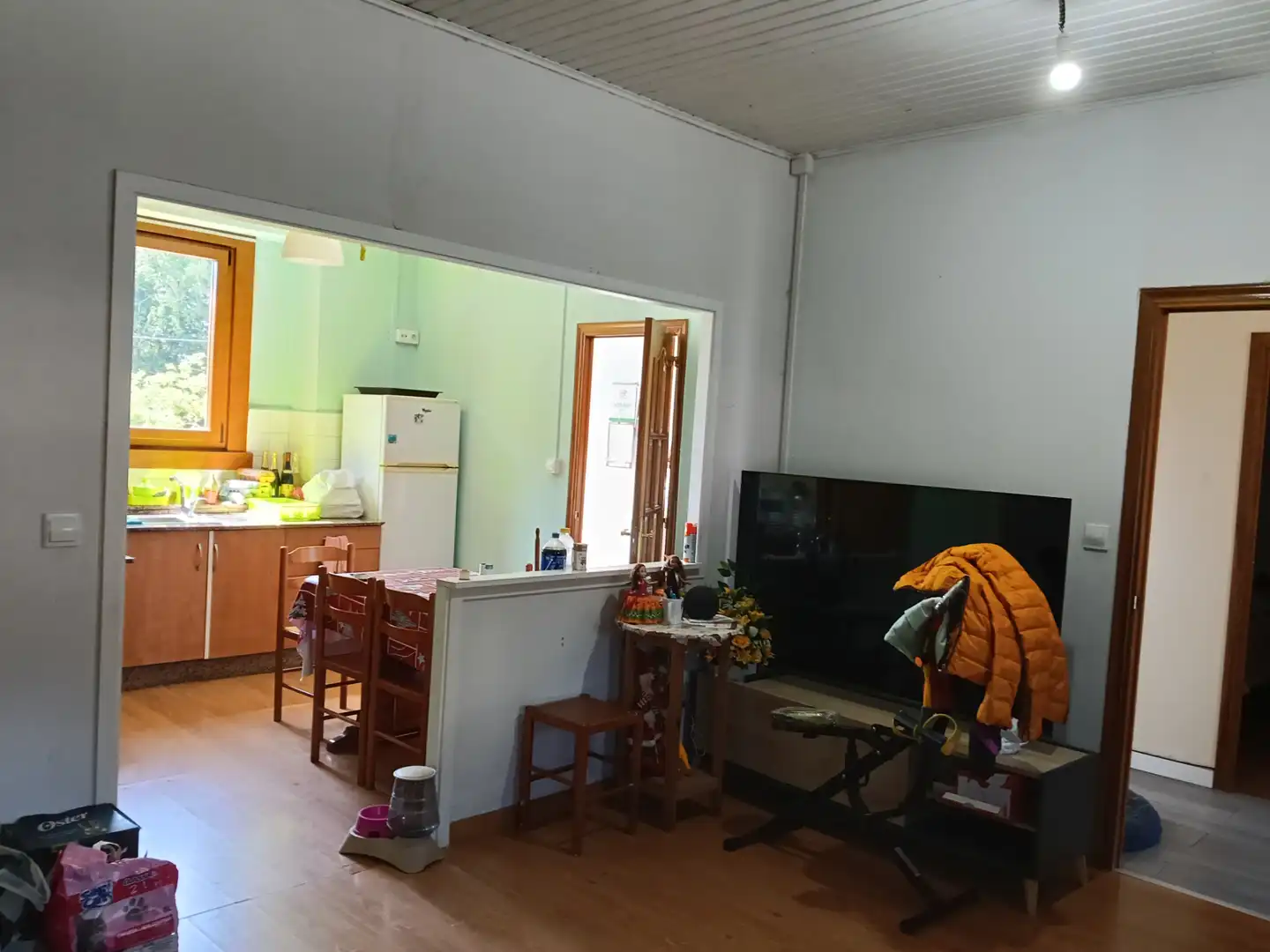 Cuina de Casa o xalet en venda en Vilasantar amb Jardí privat i Traster