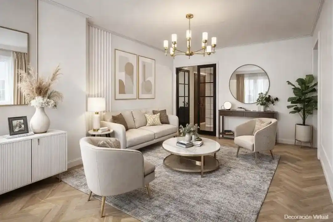 Wohnzimmer von Wohnung zum Verkauf in Vitoria - Gasteiz mit Heizung und Abstellraum