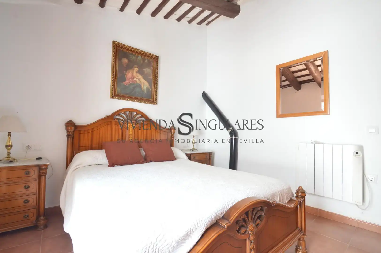 Habitación de Casa adosada en venta en Cazalla de la Sierra con Aire acondicionado, Calefacción y Terraza