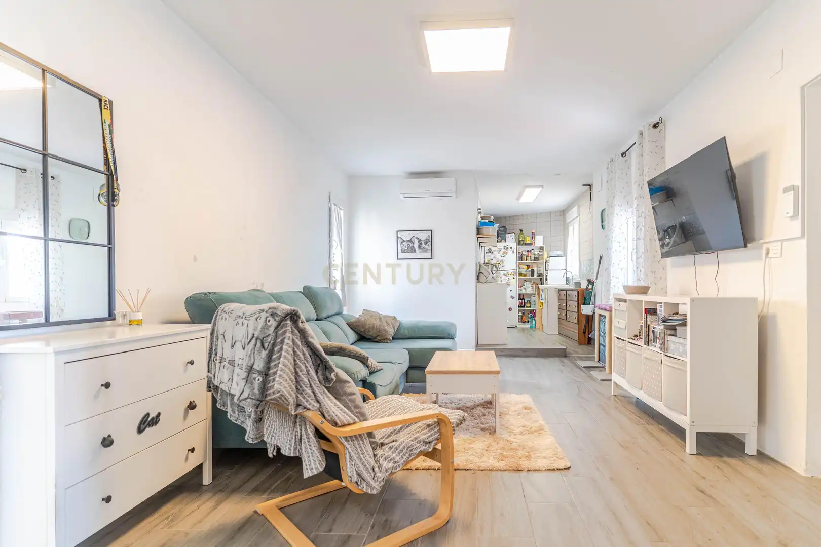 Sala d'estar de Casa o xalet en venda en Alfacar amb Aire condicionat i Traster