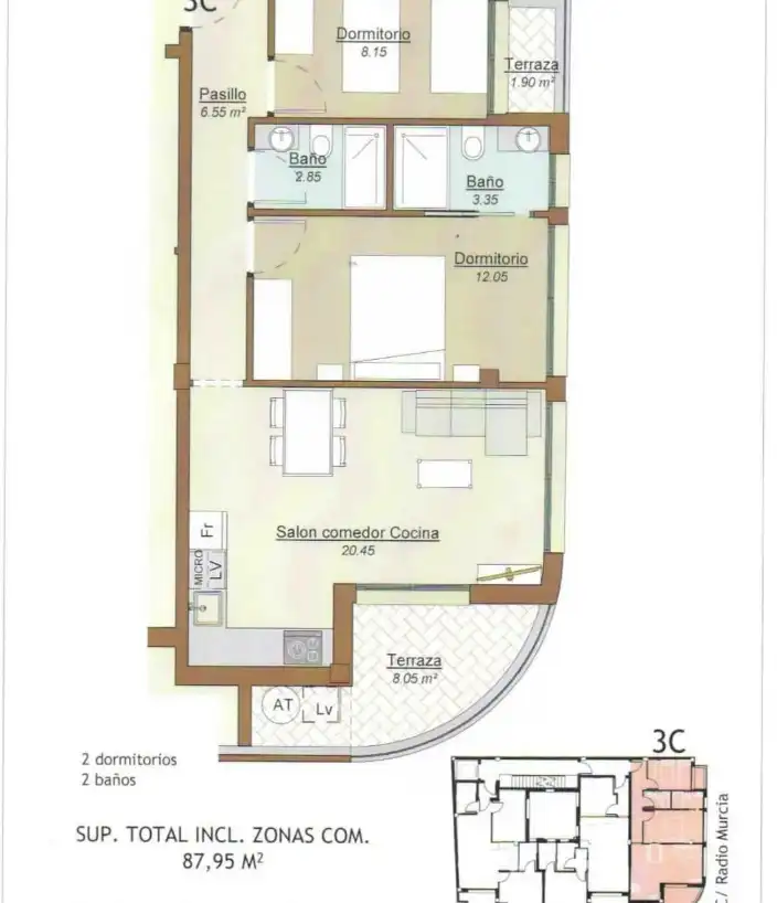 Apartament amb terrassa en venda a Playa del Cura, imagen 29