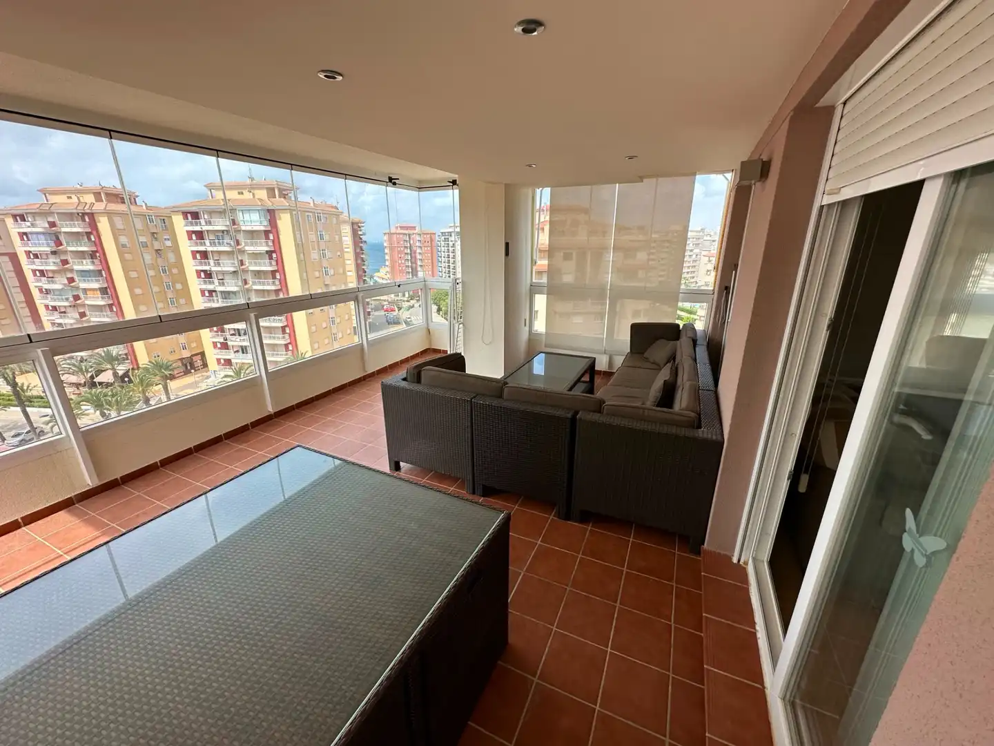 Terrassa de Àtic en venda en La Manga del Mar Menor amb Aire condicionat, Moblat i Balcó