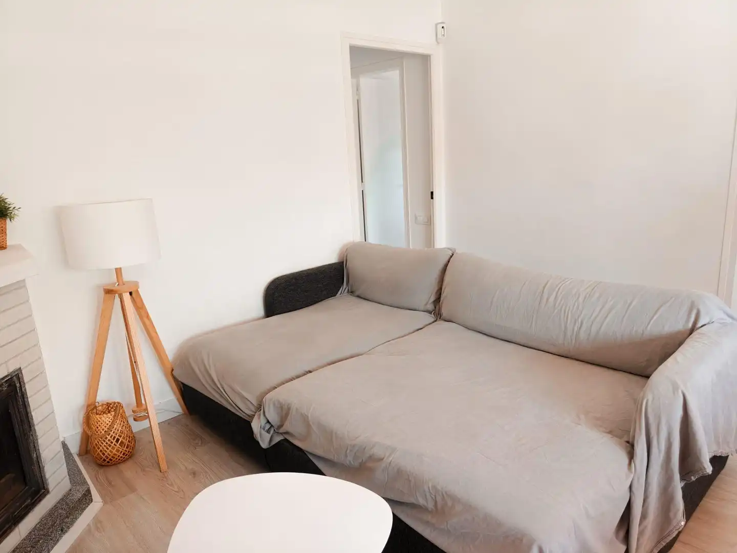 Sala d'estar de Casa adosada en venda en L'Ametlla de Mar  amb Aire condicionat, Calefacció i Jardí privat