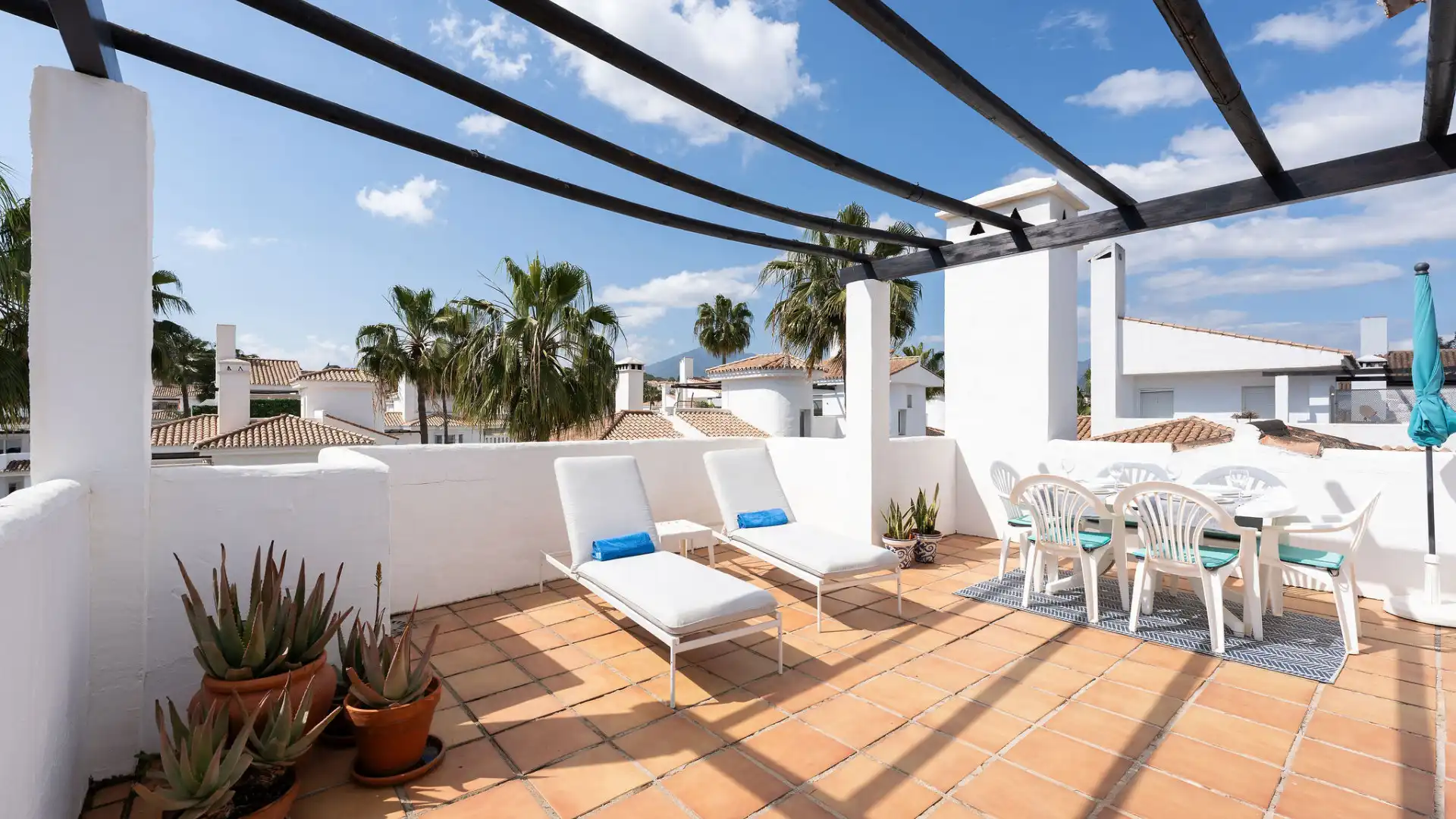 Terraza de Ático en venta en Marbella con Aire acondicionado, Terraza y Trastero