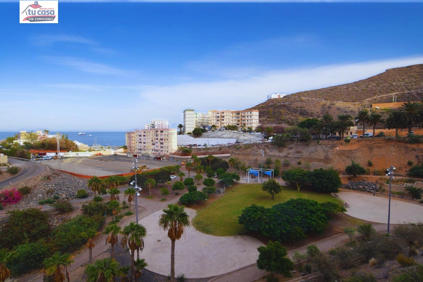 Exterior view of Flat for sale in Las Palmas de Gran Canaria  with Private garden