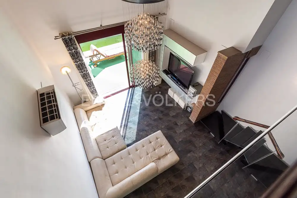 Living room of Houses for rent in Paterna  with Air Conditioner, Heating and Private garden