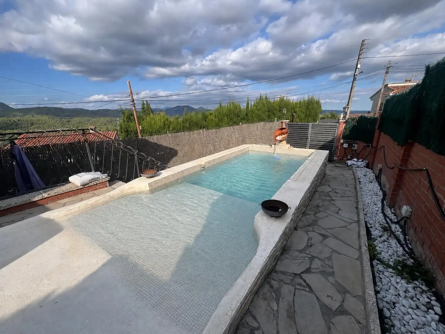 Piscina de Casa o chalet en venta en Esparreguera con Aire acondicionado, Calefacción y Jardín privado