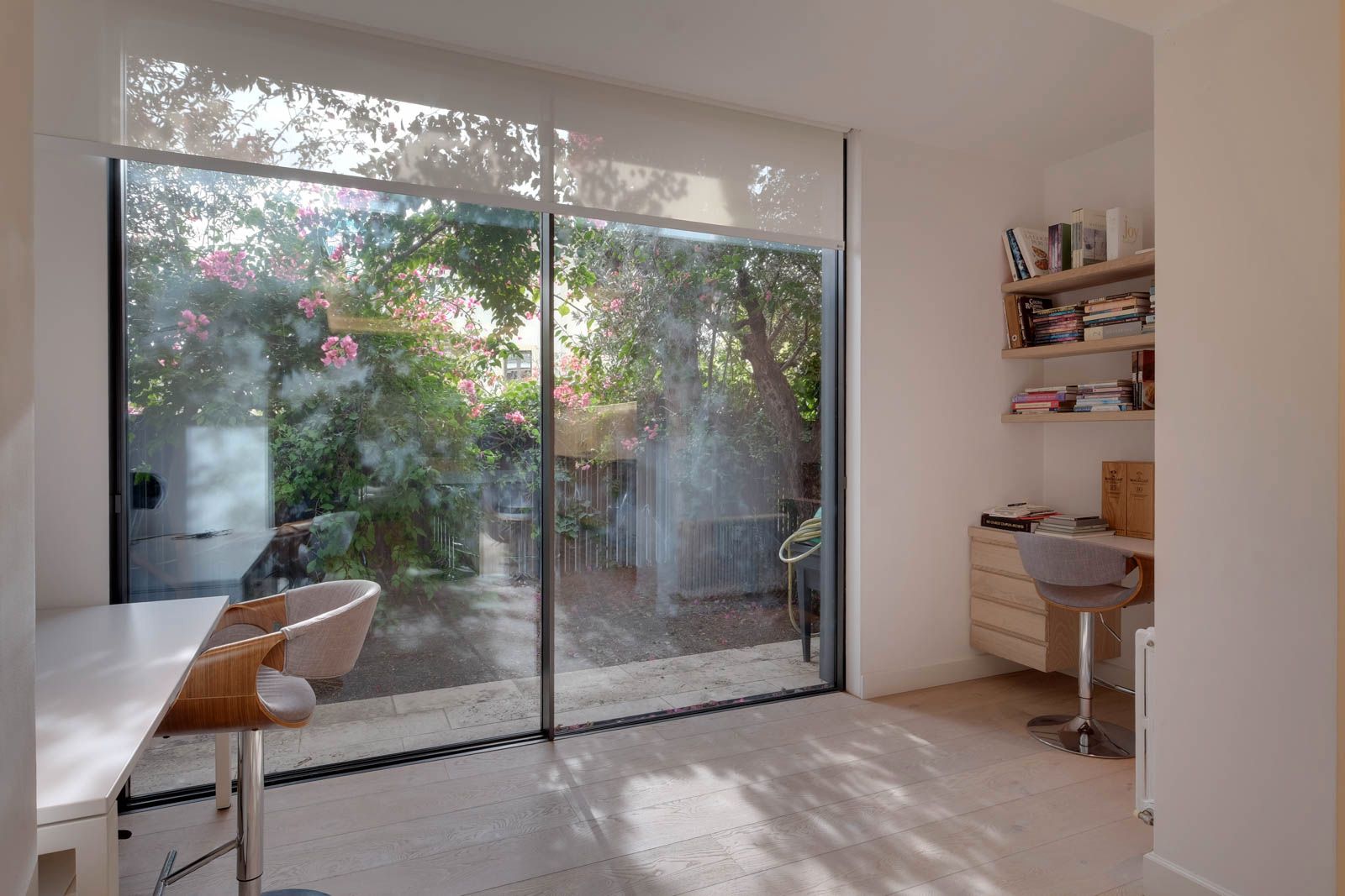 Garden of Flat for sale in  Barcelona Capital  with Air Conditioner, Heating and Parquet flooring